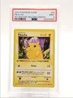 PIKACHU 1999 POKEMON BASE SET 1ST EDITION YELLOW CHEEKS B 58/102 PSA 9 Q1739