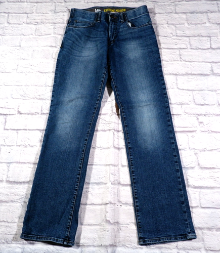 Lee Extreme Motion Regular Fit Bootcut Performance Series Herren Blue Jeans 32x32