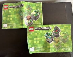 LEGO Minecraft: Minecraft Micro World: the Forest 21102 Complete Open