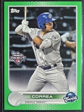 2022 Topps Pro Debut #PD-66 J.C. Correa Green #/99