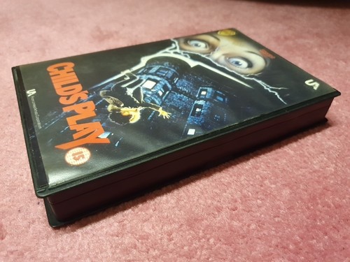 CHILD'S PLAY (1988) UK EX RENTAL VHS VIDEO ORIGINAL WARNER BROTHERS BIG BOX PAL - Picture 7 of 7