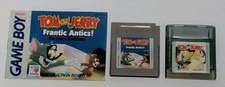 Tom and Jerry Frantic Antics w/ Manual Nintendo Game Boy Authentic 