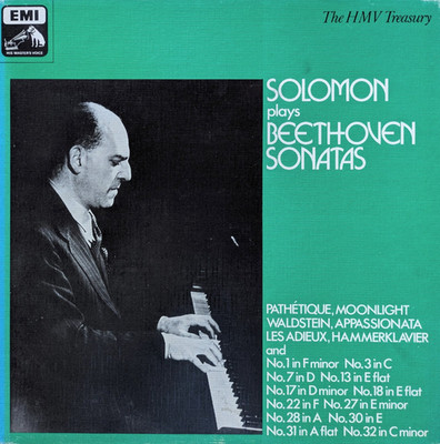 Solomon plays Beethoven Sonatas 7 Schallplatten RLS 722