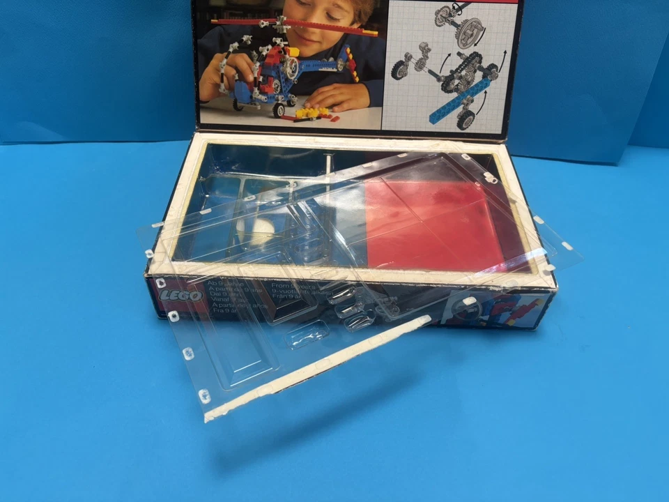 Lego 8844 Helicóptero Caja Vacía con Plástico Interior Trey Technic Vintage - Imagen 1 de 4
