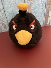 Angry Birds Black Bird Bomb Plush Commonwealth Year 2010