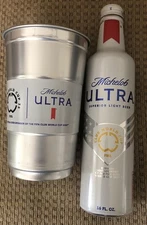 Fifa World Cup Souvenir Cup & Empty Michelob Light Ultra Commemorative Can 2025