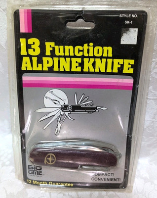 13 Function Alpine Knife Vintage