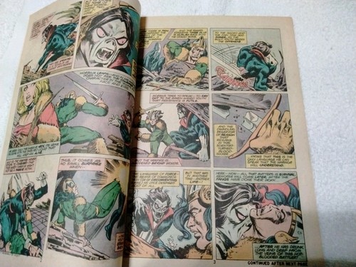 Adventure into fear the Living Vampire 23 Vintage Vf+/ NM - Picture 7 of 11