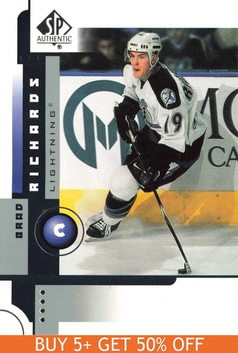 2001 SP Authentic Brad Richards #79 card