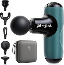 BOB AND BRAD Q2 Mini Deep Tissue Massage Gun   Portable, Quiet with Carry Case