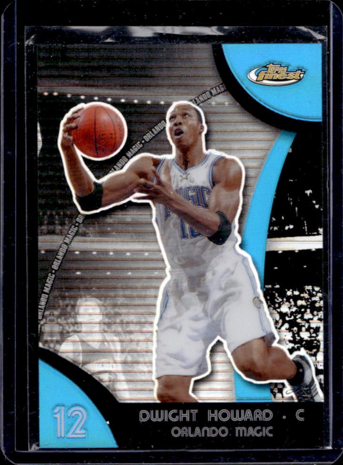 2007-08 Finest Dwight Howard Refractor Blue #/199 Magic