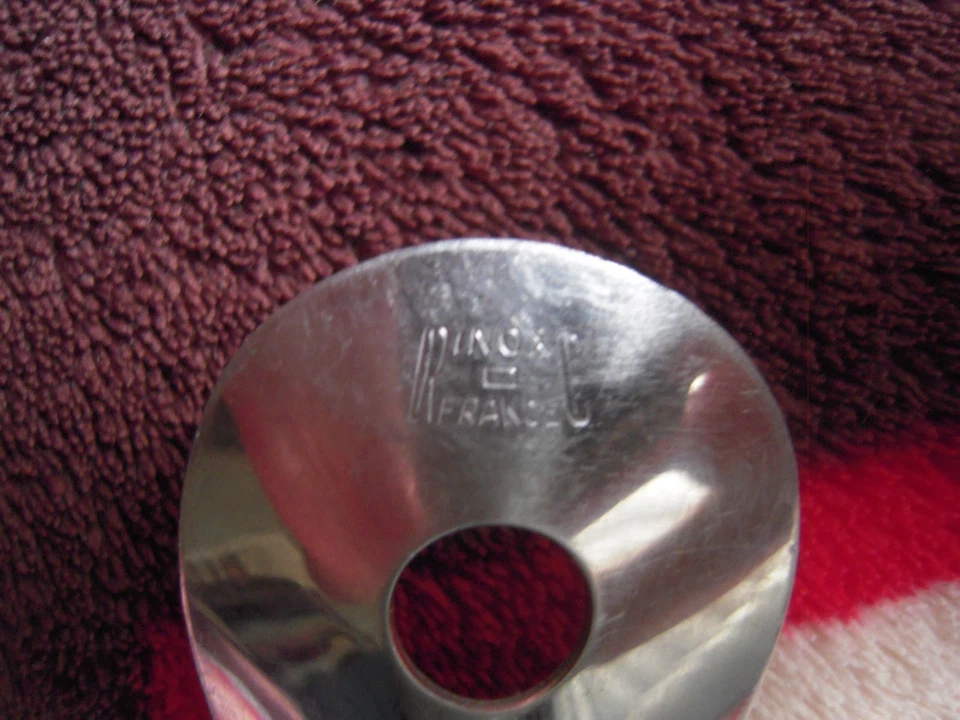 ZAPATO PROFESIONAL DE ACERO R INOX C AÑOS 70 DE COLECCIÓN AÑOS 60 1-7/8" DE ANCHO X 7-1/4" DE LARGO Foto 4 de 4