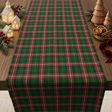 Christmas Decorations - Red Green Plaid 73 13.8inch,