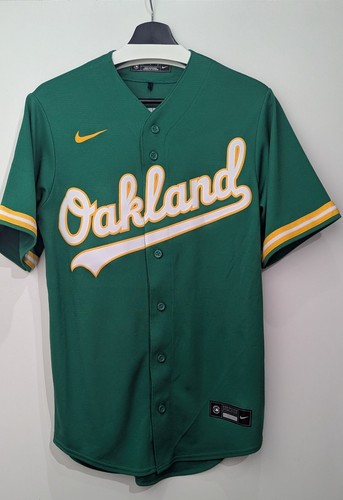 Oakland Athletics A's Nike Kelly Green Alternate Replica Jersey - Small NWT