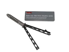 Ronin Martial Arts Practice Dull Metal Butterfly Knife Trainer