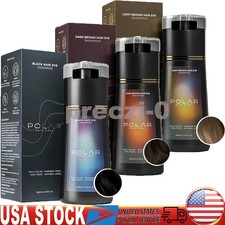 Polar Hair Instant Dye Shampoo, Hair Color Shampoo for Hair Natural Color 200ml