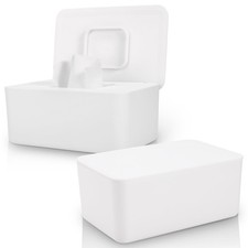 2 Pack Baby Wipes Dispenser, Wipes Dispenser Baby Wipes Case, Baby Wipe Holde...