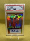 ELLIOT CADEAU 2022 Leaf Vivid BAEC1 Rookie Auto Orange 8/10 PSA 9 Michigan