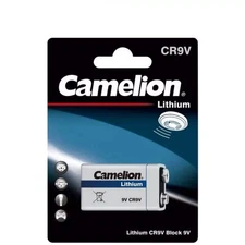 CAMELION 9V LITHIUM BATTERY CR9V 1200mAh 6LR61 6LR21 MN1604 1BL EXP 2033 NEW