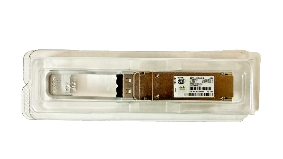 Original Cisco QSFP-100G-SR1.2 100GBASE-SR-BiDi QSFP28 Transceiver Hologramm