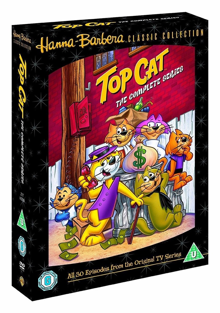 Top Cat The Complete Series Volume 1+2+3+4+5 5xDiscs Collection
