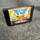 Vintage Sega Genesis Sonic the Hedgehog Not For Resale 16-Bit Cartridge Untested
