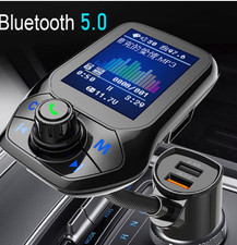 Bluetooth Car FM Transmitter MP3 Player Hands free Radio Adapter Kit USB Charger