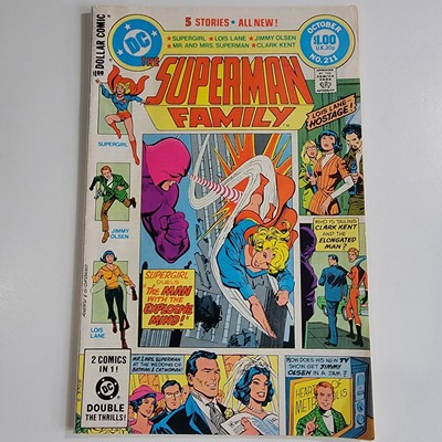 Superman Family #211 DC Comics 1981 All-New Stories 5.0 Very Good/Fine