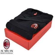 ACCAPPATOIO Milan NERO RAGAZZO 12/14 ANNI in SCATOLA Prodotto Ufficiale