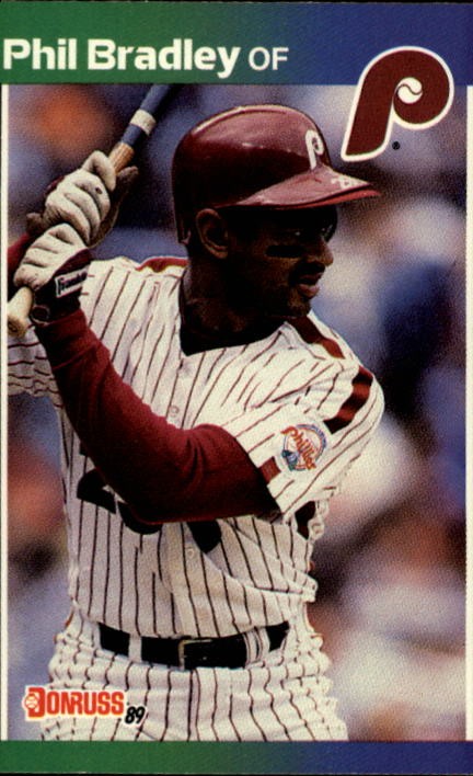 1989 Donruss #369 Phil Bradley - BB