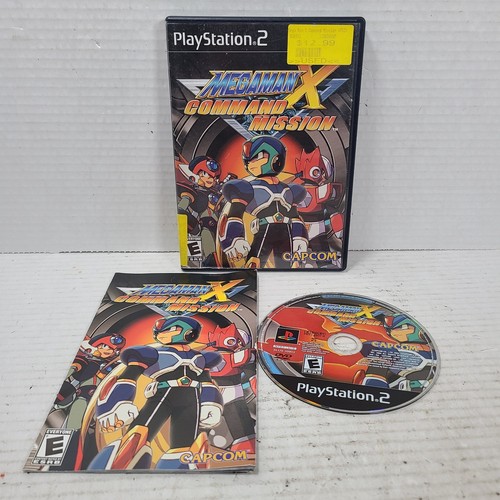Mega Man X Command Mission (Sony PlayStation 2, 2004) Complete CIB