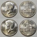 1976 P/D Bicentennial Kennedy Half Dollars (2 Coins) - UNC (Lot #4)