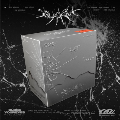 CLOSE YOUR EYES 3rd Mini Album [blackout] breakout Ver. Mini CD+Book+Ring+P.Card