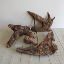 Driftwood Pieces for Aquarium 4 pc. Natural Wood