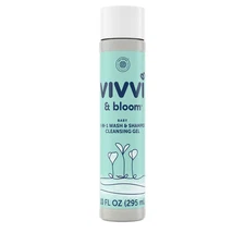 Vivvi Bloom Baby Wash and Shampoo 10 oz Gentle Cleansing Gel for Sensitive Skin