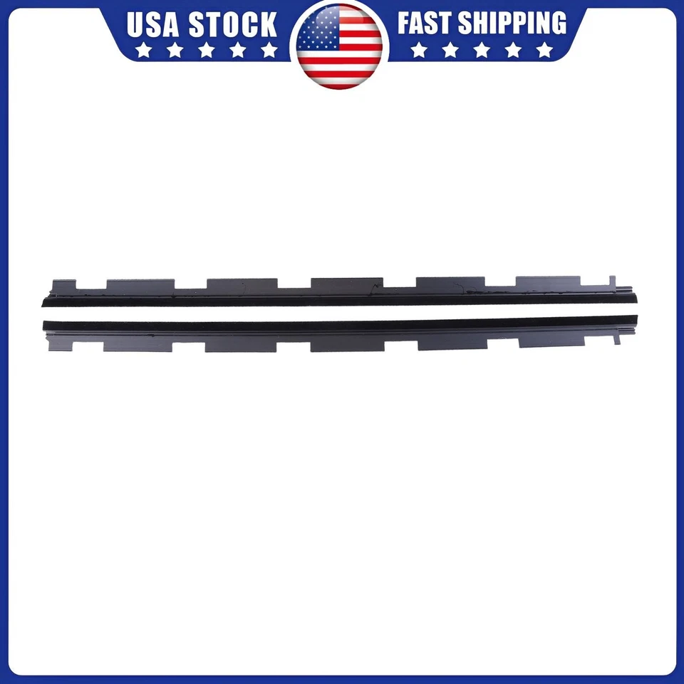 Kit de tira de sellado limpiaparabrisas delantero izquierdo derecho para GMC 1988 1989-1999 varios modelos Foto 3 de 4