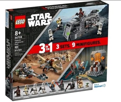 LEGO 66708 Star Wars Galactic Adventures Pack 75299 75310 75311 New Sealed Box