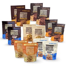 Sheila G?s Brownie Brittle ? Crispy Thin Brownie 2x Large Bags | Choose Your Fla