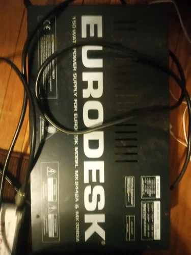 Eurodesk 150 Watt Power Supply For MX2442A & MX3282A  AS IS, PARTS ONLY 