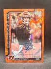 2025 Topps Chrome Joe Burrow Orange Geometric Color Match On-Card Auto /25 21/25