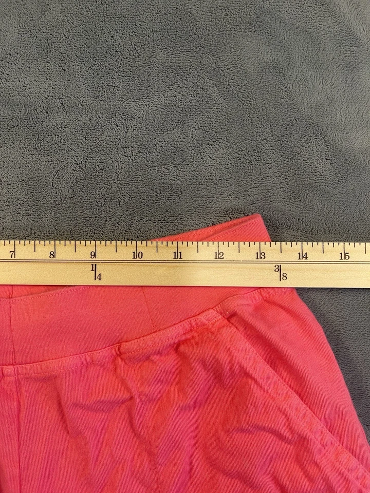 Fresh Produce Shorts Women's 16S* Pink SM Athletic 100% Cotton Made in USA - Image 2 of 4