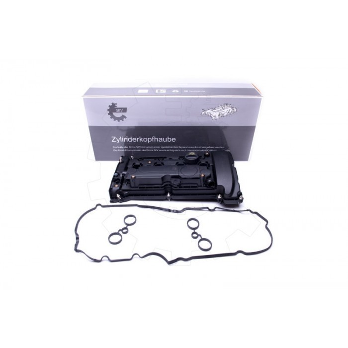 Couvercle de culasse pour Peugeot 508 II 3008 et Citroen C4 en aluminium noir
