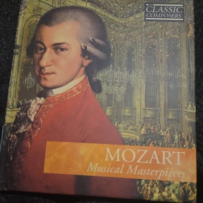 CLASSIC COMPOSERS-MOZART MUSICAL MASTERPIECES- CD+BOOKLET - Image 1 of 4