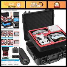 Waterproof Hard Case for DJI Mini 4 Pro  Mavic Mini 3/3 Pro Drones, Dual Layer