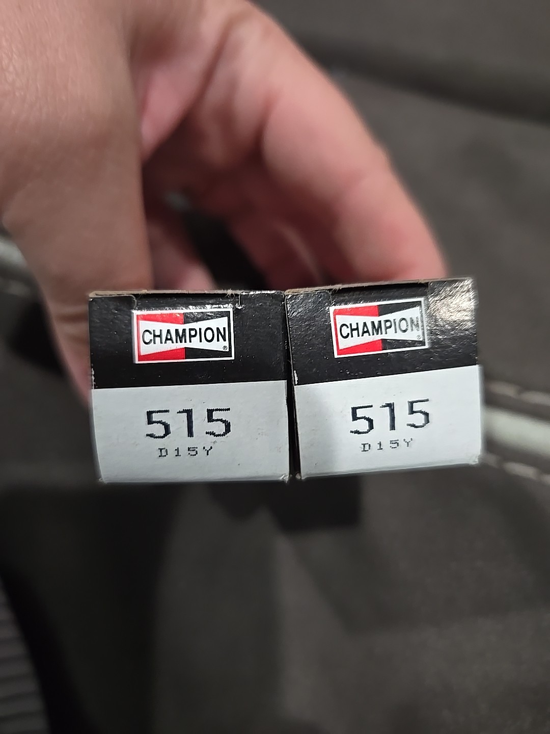 Champion Spark Plugs 515 - Set Of 2 NOS