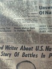 OCT 26, 1944 NEWSPAPER PAGE #2061- CMNDR C.W. NIMITZ JR & ADMIRAL NIMITZ — photo 4