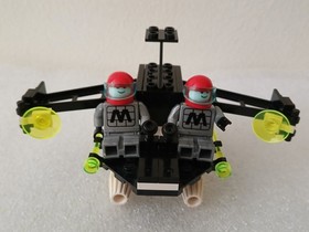 Vintage 1991 Lego Blacktron Il Two Pilot Craft 1479 with instructions