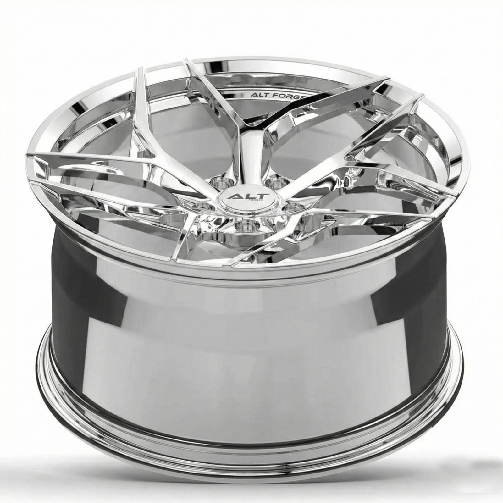 20" ALT Forged ALT12 Chrome Wheels for Audi R8 Gen 1 2006–2015