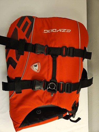 EzyDog - Dog Floatation Device  Dog Life Jacket Red Large