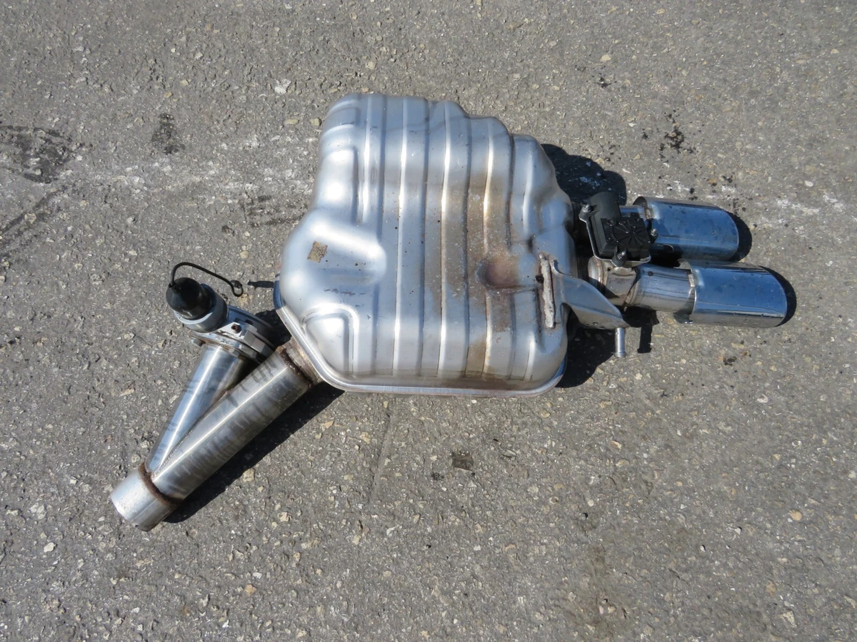 2013-2014 AUDI S8 EXHAUST MUFFLER REAR RIGHT SECTION OEM 2898 | eBay